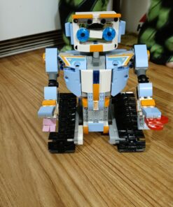 AOKESI Building Block Robot Kits for Kids, Remote & APP Control Robot Snap Together Engineering Kits STEM Building Toys Best Gift for 6, 7, 8 and 9+Year Old Boys and Girls Blue New 20 91PU2ahPtL