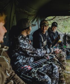 Barronett Blinds BE650BW Beast Pop Up Portable 6 Person Hunting Blind, Bloodtrail Backwoods Camo 18 91PWyeqQ6CL