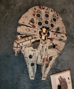 LEGO Star Wars Ultimate Millennium Falcon 75192 - Expert Building Set and Starship Model Kit, Movie Collectible, Featuring Classic Figures and Han Solo's Iconic Ship, Best Gift for Adults 99 91PXc1Is6RL