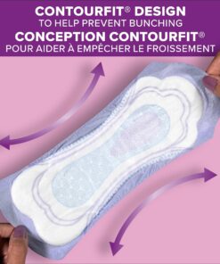 Poise Incontinence Pads for Women, Ultimate Absorbency, Long, Original Design, 108 Count (4 Packs of 27) 27 Count (Pack of 4) 12 91PaF64RSFL