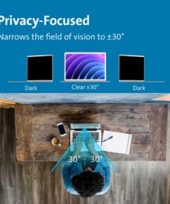 Kensington MagPro™ 13.3" (16:9) Magnetic Privacy Screen for Laptop, Removable 16:9 Laptop Privacy Filter, Anti-Glare, Blue Ray Reduction, Compatible with HP/Dell/Acer/Asus/Samsung/Lenovo (K58351WW) Laptop (16:9) 13.3" (16:9) 8 91Ph8pEpFVL
