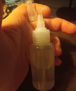 SE 3 oz Gold Panning Snifter Bottle with 5" Nozzle - Durable Plastic Suction Tube for Efficient Gold Flake Recovery, Perfect for Prospectors and Hobbyists 23 91Po10AzJL