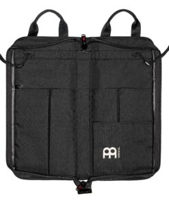 Meinl Percussion Drum Stick Bag with Extra Outside Pocket and Floor Tom Hooks – for Mallets, Brushes and Accessories, Black, Standard (MSB-1) Regular 29 91Pv35GK9 L