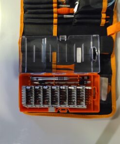 GANGZHIBAO 90pcs Electronics Repair Tool Kit Professional, Precision Screwdriver Set Magnetic for Fix Open Pry Cell Phone, Apple iPhone, Computer, PC, Laptop, Tablet, iPad, Mac book with Portable Bag 35 91PxWg17lwL