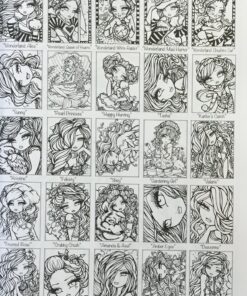 Sweet & Simple Whimsy Girls: Mermaids and More to Color 68 91PywjX0V5L