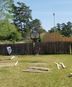 EZBUILDER 70187 Peak Style Shed Instant Framing Kit, 7'x8', Brown 49 91Q1UNoraEL