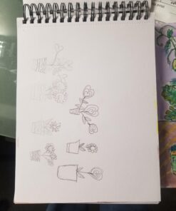 Bellofy Multimedia Sketchbook 100 Sheets | Mixed Media Paper for Drawing & Painting | Drawing Paper for Artists, Beginners & Kids | Sketchbook Mixed Media for Acrylic, Watercolor, Graphite & More 57 91Q4INPY6bL