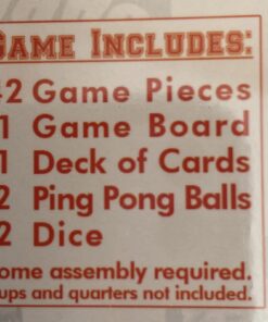 DRINK-A-PALOOZA Board Game: Fun Drinking Games for Couples Game Night | The Drinking Board Game for Parties That Combines Beer Pong + Flip Cup + Kings Cup Card Game and All The Best Drinking Games 34 91Q61DOBLfL