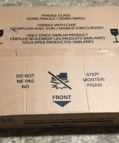 LG 36" BLACK RADIANT ELECTRIC SMOOTHTOP COOKTOP WITH SMOOTHTOUCH CONTROLS LCE3610SB 8 91QGz3f8HxL