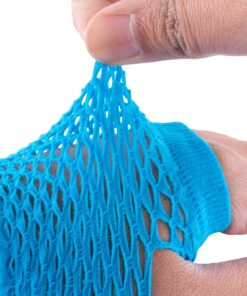 Fingerless Fishnet Neon Gloves for Parties, Costumes (12pk) 28 91QMWUO6LrL