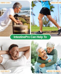 Alternative view of IntestinePro Intestine Support for Humans with Non-GMO Wormwood, Black Walnut, Echinacea + 15 More Premium Ingredients, 60 Vegetarian Capsules