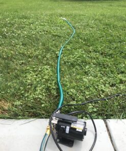 WAYNE PC2 Portable Transfer Water Pump With Suction Hose And Attachment, Black Small 39 91QQcSis00L