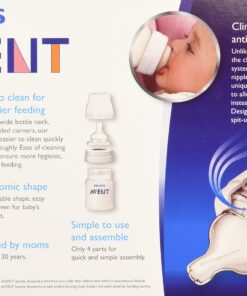 Philips AVENT Classic Plus BPA Free Polypropylene Bottles, 4 Ounce (Pack of 5) Clear 4 Ounce (Pack of 5) 10 91QavMA8mML