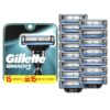 Gillette Mach3 Razor Refills for Men, 15 Razor Blade Refills 15 Refills 29 91QhJMV6LHL