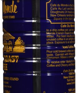 Cafe Du Monde French Roast Dark Coffee, 13 Ounce 5 91QiGeybcgL