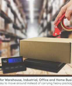 Smart Weigh Digital Shipping and Postal Weight Scale, 110 lbs x 0.1 oz, UPS USPS Post Office Scale 35 91QlTDKncGL