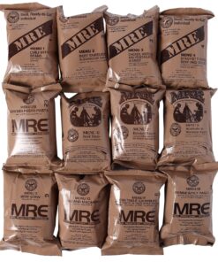 Alternative view of Western Frontier MRE 2019 Inspection Date Case A and Case B Bundle, 24 Meals Packed in 2016. Military Surplus Meal Ready to Eat.