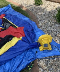 Blast Zone Magic Castle - Inflatable Bounce House with Blower - Premium Quality - Indoor/Outdoor - Portable - Sets Up in Seconds 27 91QvlHWJQGL