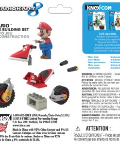 Alternative view of K'NEX Mario Kart 8 - Mario Bike Building Set