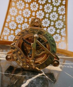 Nautical Dreams Maritime Sundial Compass Vintage Shiny Brass Pirate's Booty Travellers Survival Gear Hikers 10 91R33eZS5bL