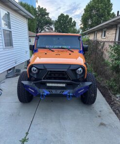 Nilight Windshield Frame Mounting Bracket for 52” LED Light Bar and Pod Light on Wrangler JK 2007-2017, 2 Years Warranty For 2007-2018 JK 30 91R6dCfHb2L