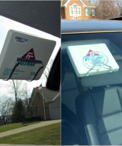 JL Safety EZ Pass Holder - Indestructible Toll Pass Holder for EZ-Pass, I Pass, FasTrak, SunPass & SunPass Pro, Uni, NC QuickPass, EPass Xtra, 91 Express Lanes & more - Made in USA 35 91RBzG5Yx7L