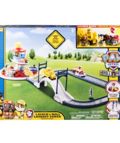 PAW Patrol Launch N Roll Lookout Tower Track Set, Ages 3 & Up 14 91RDuISf9wL 3