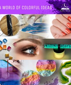 Slice of the Moon | Bronze Natural Mineral Mica Powder, 0.88oz (25g) | for Personal or Professional Use - Cosmetics, Epoxy Resin Projects, Nail Polish, Soaps, Bath Bombs, and Art Projects 0.98 Ounce (Pack of 1) 12 91RIegNwdL