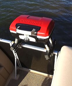 Cuisinart CGG-180T Petit Gourmet Portable Tabletop Propane Gas Grill, Red 17.6 x 18.6 x 11.8-Inch Petit Gourmet Tabletop Gas Grill, Red 45 91RMb88RUgL