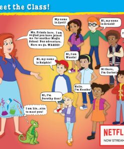 The Magic School Bus:Human Body Lab By Horizon Group USA,Homeschool STEM Kit,Includes Hands-On Educational Manual,Experiment Cards,Plastic Human Skeleton,Data Notebook,Hinge Joint Model & More ,Yellow Human Body 14 91RV2jotJbL