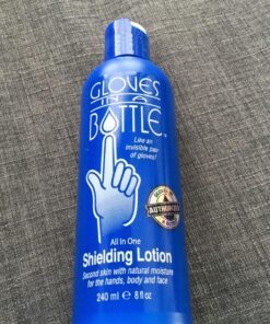 Gloves In A Bottle Shielding Lotion (One- 2 fl oz-60 ml & One - 8 fl oz-240 ml) With Pump Great for Dry Itchy Skin! Grease-less and Fragrance Free! 28 91RVrkj8NjL 1