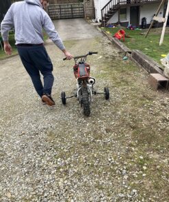 Hardline Products 1602-UT-H Wheels-4-Tots Universal Training Wheel , Black, 8 inch 47 91Rb1dFdQLL