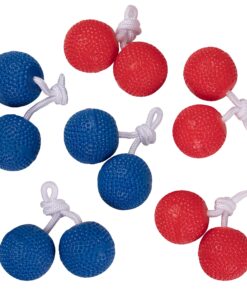 Triumph Premium Ladder Toss Outdoor Game Set with 6 Soft Bola Balls, Travel Carrying Case and Score Trackers - Choose Between Classic and All Pro Series All Pro Steel 38 91RbFO0s LL