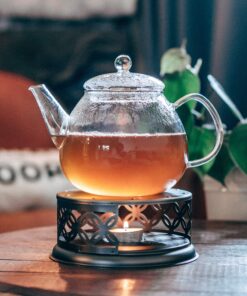 GROSCHE Cairo Premium Teapot Warmer with Tea lite Candle. for Glass teapot and Other heatproof Dish Warming use. 35 91RbcBjC8oL
