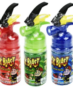 Set of 6 - 2.05oz Assorted Quick Sour Blast Candies! Perfect for Movie Night, Feild Trips, Road Trips and More! 6 91RdRIrogbL