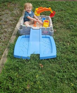 Little Tikes Big Digger Sandbox, White 55 91RzH3rV8L