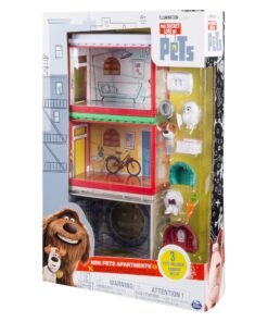 The Secret Life of Pets, Mini Pets Apartments Gift Set with 3 Pets, by Spin Master 26 91S2s7hXfUL