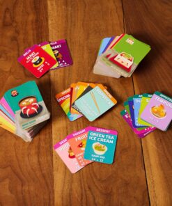 Sushi Go Party! - The Deluxe Pick & Pass Card Game by Gamewright, Multicolored Go Party! 39 91S8alzXW7L 1