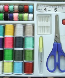 MICHLEY LSS-202Combo Lil' Sew & Sew LSS-202 Combo Mini Sewing Machine, Electrical, 2-Speed, White LSS 202 Kit 21 91SFHHJS7L 2