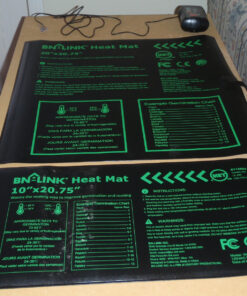 BN-LINK Durable Seedling Heat Mat Heating Pad 10" x 20.75" with Digital Thermostat Controller Combo Set Waterproof for Indoor Seed Starting and Plant Germination 10" x 20.75" & Thermostat 40 91SJAWuBx7L 1