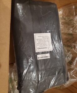 NZ home Insulated Cooler Bag and Food Warmer (XL Plus, 2 Pack) for Food Delivery & Grocery Shopping with Zippered Top, Black XL Plus 42 91SRosiczTL 2