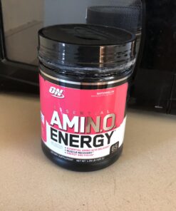Optimum Nutrition Amino Energy - Pre Workout with Green Tea, BCAA, Amino Acids, Keto Friendly, Green Coffee Extract, Energy Powder - Watermelon, 65 Servings (Packaging May Vary) 65 Servings (Pack of 1) 28 91SWXniFlnL