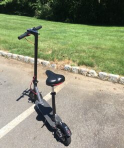 Hiboy S2/S2R Plus Electric Scooter, 8.5"/9" Tires, Up to 17/22 Miles Range, 350W Motor & 19 MPH Portable Folding Commuting Electric Scooter for Adults with Double Braking System and App S2 With Seat 65 91Sa ZZStcL 1