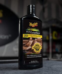 Meguiar's G7214 Gold Class Rich Leather Lotion - Cleans, Conditions & Protects for Complete Leather Care - 14 Oz Bottle 14 Fl Oz (Pack of 1) 12 91ScEKDB68L