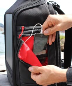 Voltaic Systems OffGrid Solar Backpack Charger with V50 Battery Power Bank, 10 Watt | Powers Phones, Tablets, USB Devices, & More 13 91SdG2C9TfL