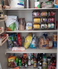 iDesign Plastic Portable Deep Storage Bin with Handles for Organizing Refrigerator, Freezer, Pantry, BPA-Free,8" x 4" x 14.5", Clear 1 Pack 36 91Sdw4okwPL