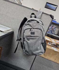 Matein Travel Laptop Backpack, Business Anti Theft Slim Durable Laptops Backpack with USB Charging Port, Water Resistant College School Computer Bag Gifts for Men & Women Fits 15.6 Inch Notebook, Grey Austere Grey 68 91SnxFWReFL 1