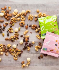 Daily Gourmet Nuts - Unsalted Mixed Nuts Snack Packs/Individually Wrapped Snacks/Nut Snacks/No Peanuts/Healthy Trail Mix Individual Packs/Deluxe Assorted Snacks (A. Original, 24 Packs) A. Original 1 Ounce (Pack of 24) 26 91SphaY2L
