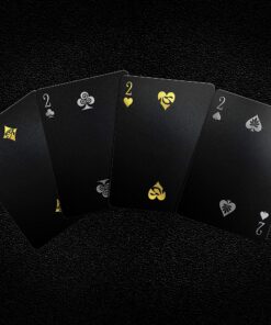 Mythical Creatures - Black Silver & Gold Edition Playing Cards by Gent Supply 31 91SpjzSjGNL