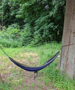 Nature's Hangout XL Hammock Straps - 10 feet (20 ft, 32 Loops Total). Longest, Strongest & Most Versatile. Quick Easy Setup for All Hammocks. Lightweight & Tree Friendly. No Stretch Polyester Black 49 91SuWwDoLEL 1